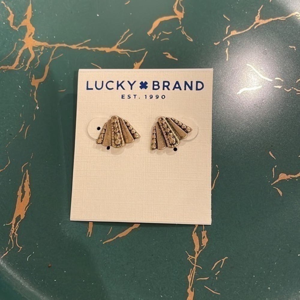 Lucky Brand Gold Tone Earring